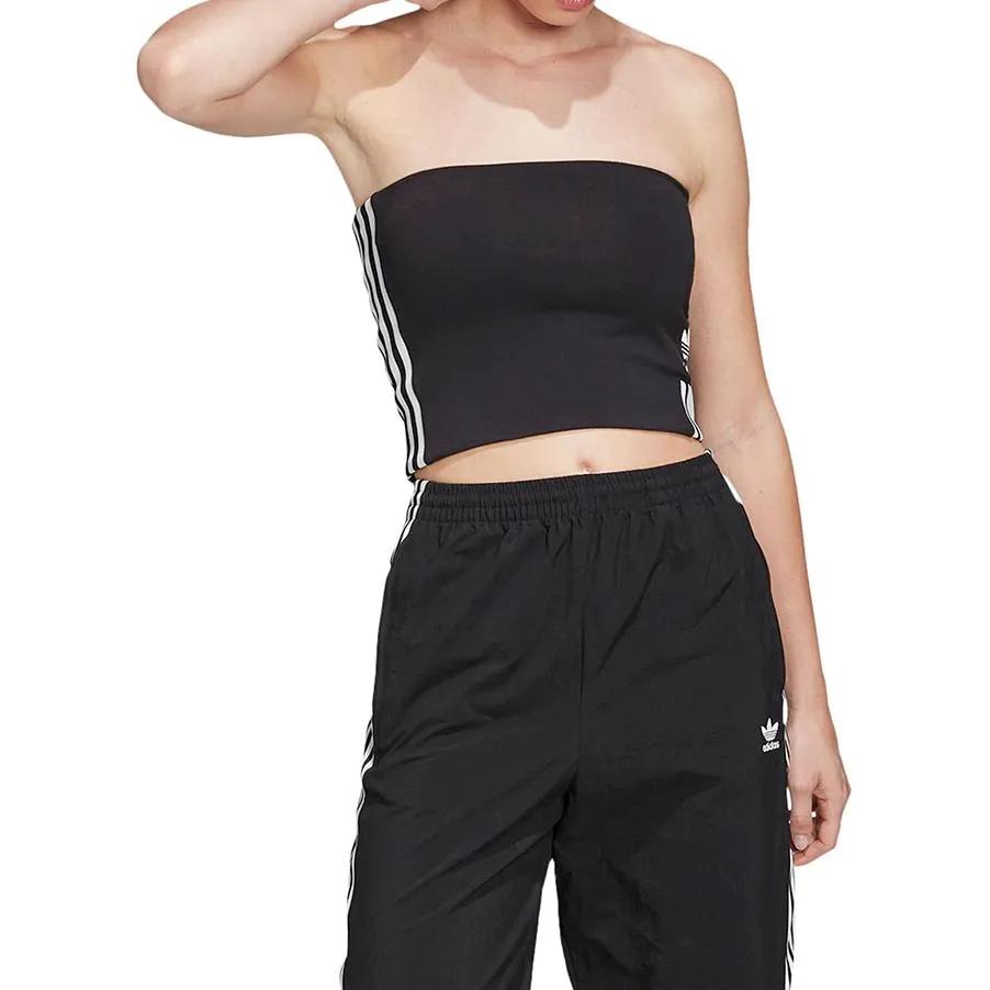 Adidas Originals Strapless Tops Women's Moderate Straight Fit (Unisex) Strapless Tops FM2609