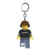 IQ Iconic Video Game Guy Key Light Keychain LED Keychain Light Block Toy Doll Articulated Mini Figure