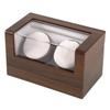 IGIMI Деревянная шкатулка для часов Черный орех 12 Центр Mabuchi USB 4 IG05020205002 Виндер, Отделка, Дуо, Виндер для 2 часов, Стоп в 12 часов, Мотор, Совместимый, Режимы,
