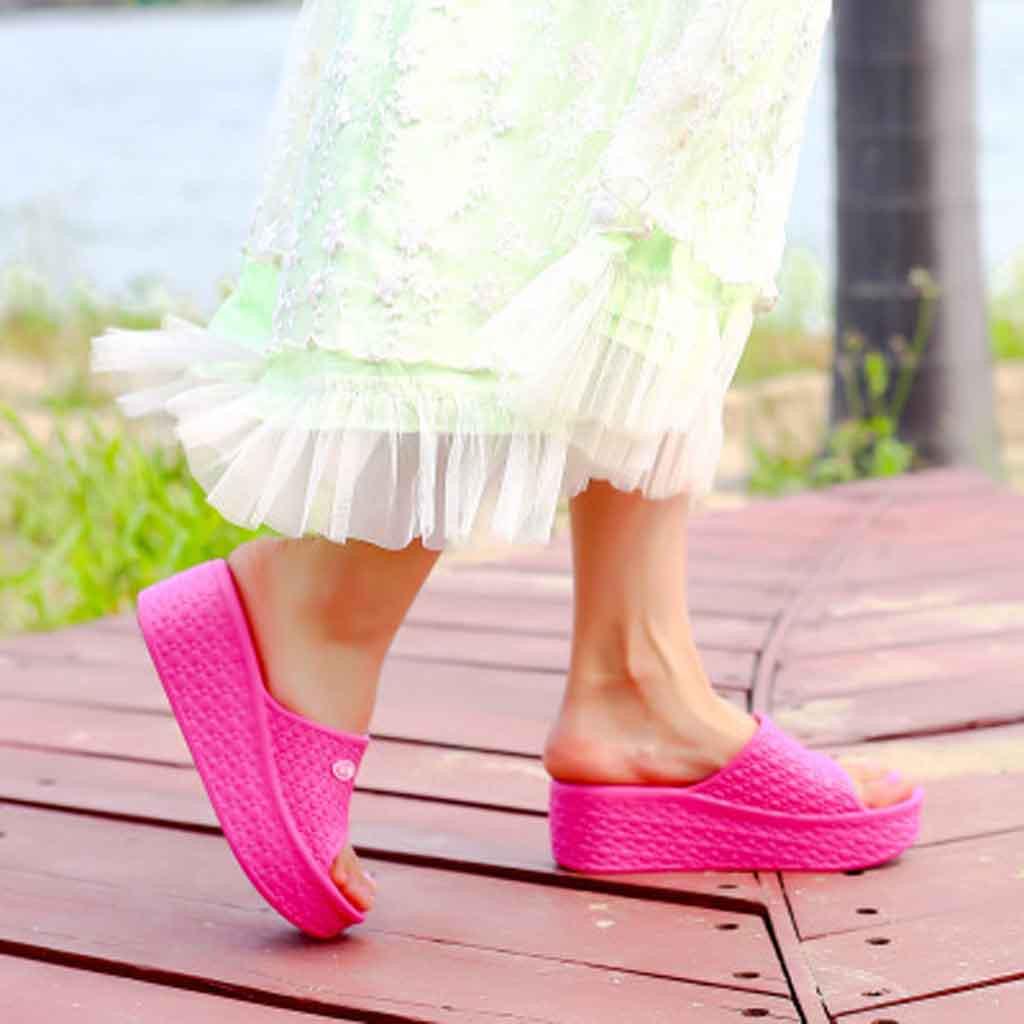 Sagit Thick Soles Fashion Women Summer Sandals Platform Shoes Beach Hole Shoes