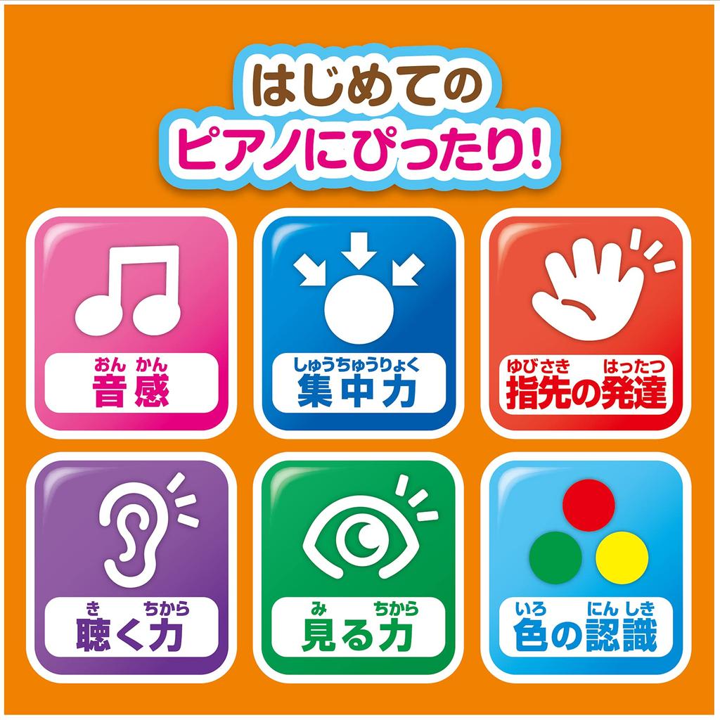 Joy Palette Anpanman Играйте в первый раз! Кирапика Ику мозг детское пианино