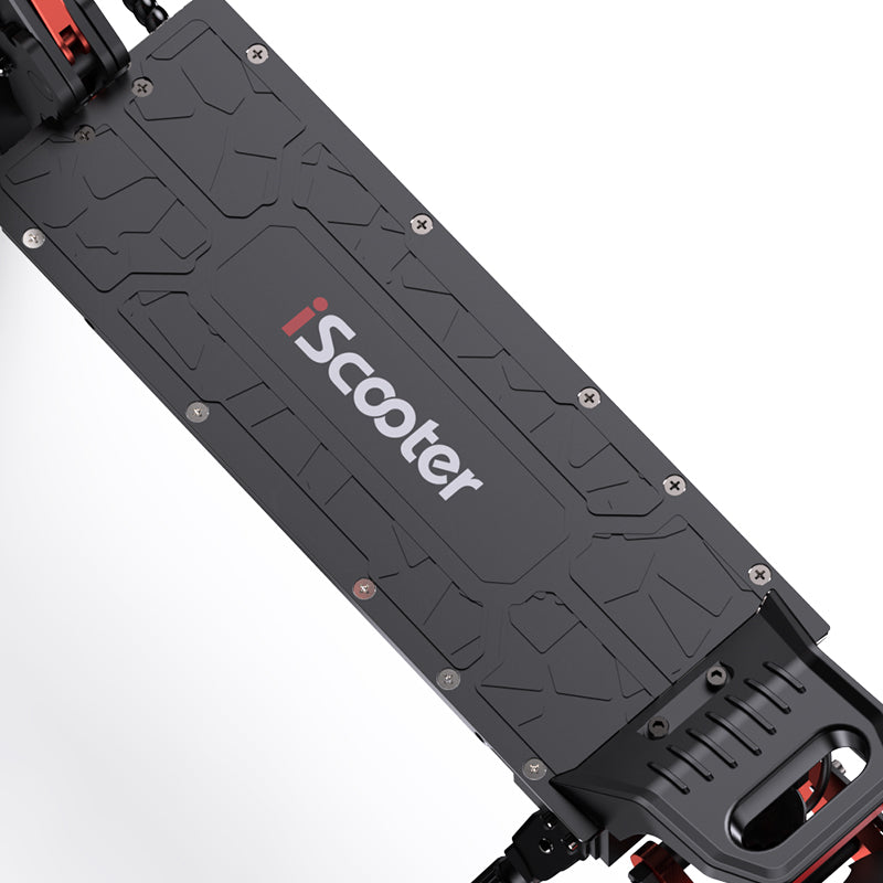 iScooter Внедорожный электросамокат IX5s 11 дюймов, двигатель 1000 Вт, аккумулятор 48 В 15 Ач, макс.. скорость 45 км/ч, двойная амортизация спереди и сзади