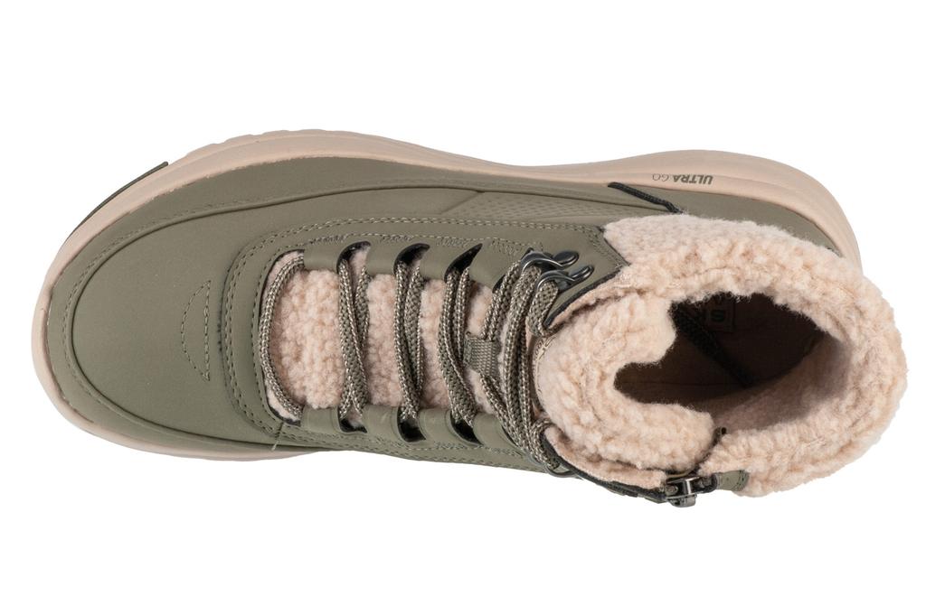 Skechers Stellar в движении - Альпийское приключение, Женские зеленые зимние ботинки