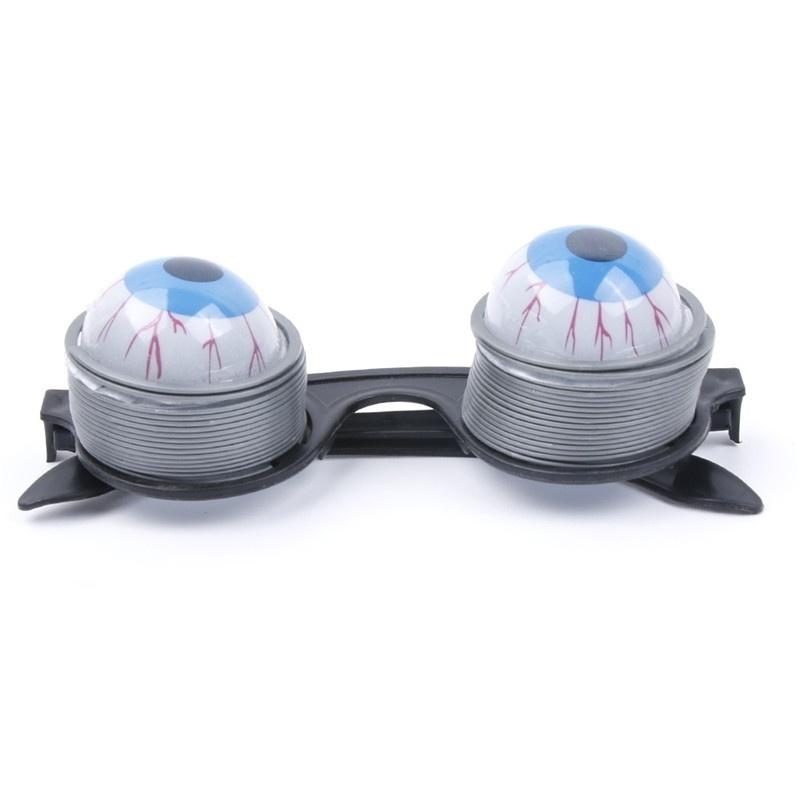 Halloween Pop Out Eye Dropping Eyeball Glasses Horror Masquerade Scary Eyes Glasses Party Prank Funny Joke Toy