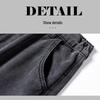 Men's Autumn/Winter Fleece-lined Loose Straight Casual Pants