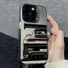 Для iPhone 17 16 15 14 13 12 11 Pro Max Чехол Роскошный Чехол для Телефона с Узором Автомобиля Для iPhone XS Max XR X XS 7 8 Plus 16E 17 Air Fundas