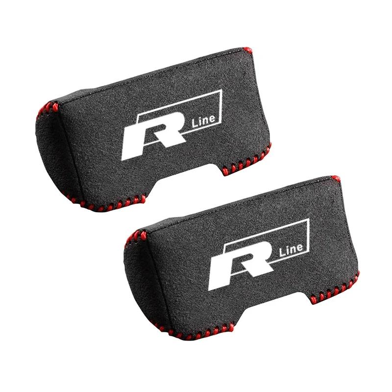 ·VW Car Safety Belt Plug Trim Cover Anti Scratch Accessories For Volkswagen ID Golf Touareg Passat CC Polo Arteon Jetta Atlas GT