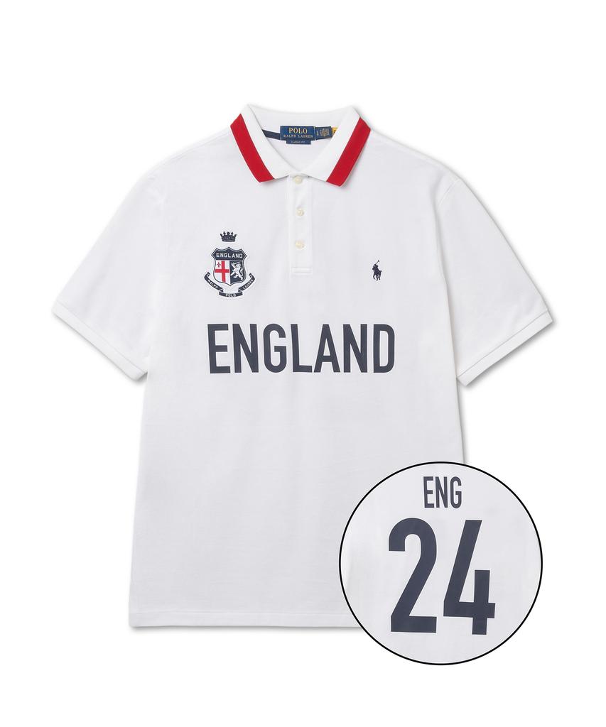 POLO RALPH LAUREN Классический крой Англия Поло-рубашка - Белый