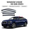 Для BMW X6 E71 F16 G06 оконный козырек автомобильные аксессуары пластиковые наружные козырьки вентиляционные жалюзи оконный солнцезащитный дождевик дефлектор 4 шт.