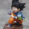 Фигурки маленького Гоку из Dragon Ball, обнимающего Пуэр Я Му Чай, фигурки маленьких последователей, куколки из ПВХ, коллекционные игрушки, украшения, подарок.