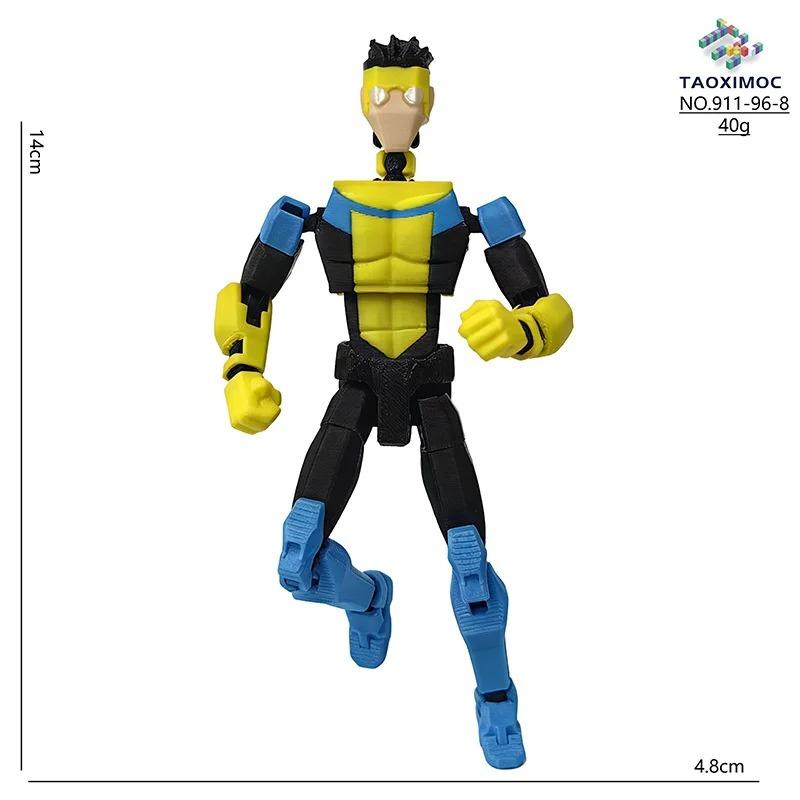 3D-печатная шарнирная модель сборки Mark Universe, настольная фигурка, игрушка для детей, подростков, коллекционеров, подарок на день рождения, декор для дома и офиса