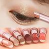 2 Colors Combine Eyeshadow Pen Glitter Shiny Long Lasting Stick Waterproof Highlighter Pearl Shimmer Makeup Maquiagem Soft