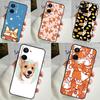 Cartoon Corgi Dog For Realme 12 Pro Plus 11 10 9 C67 C55 C53 C35 C33 C30 C25s C21Y C15 GT3 GT5 GT Neo 5 Case