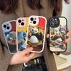 Чехол для телефона из кожи K-Kung-Fu P-Panda Cool для IPhone 16 15 14 16E 13 12 11 Pro Max Plus