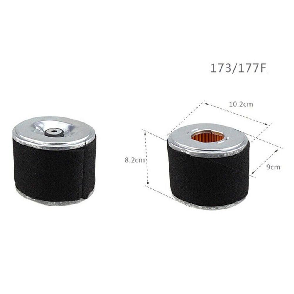 Воздушный фильтр 188/190F 173/177F Подходит для двигателя 168/170F 173F 188F Запчасти и аксессуары для генератора