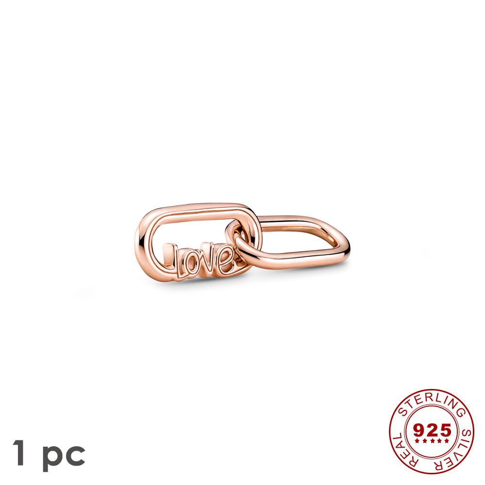 Новый настоящий S925 стерлингового серебра Me Шарм Единорог звезда обруч из бисера подходит оригинальные браслеты Me женские украшения в форме сердца для подарка