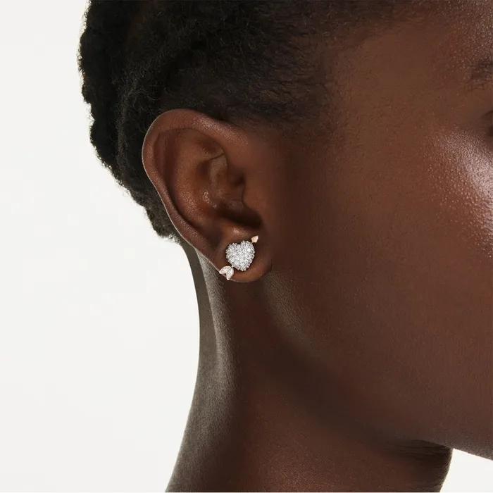 Idyllia Heart with Arrow Stud Earrings 5737298