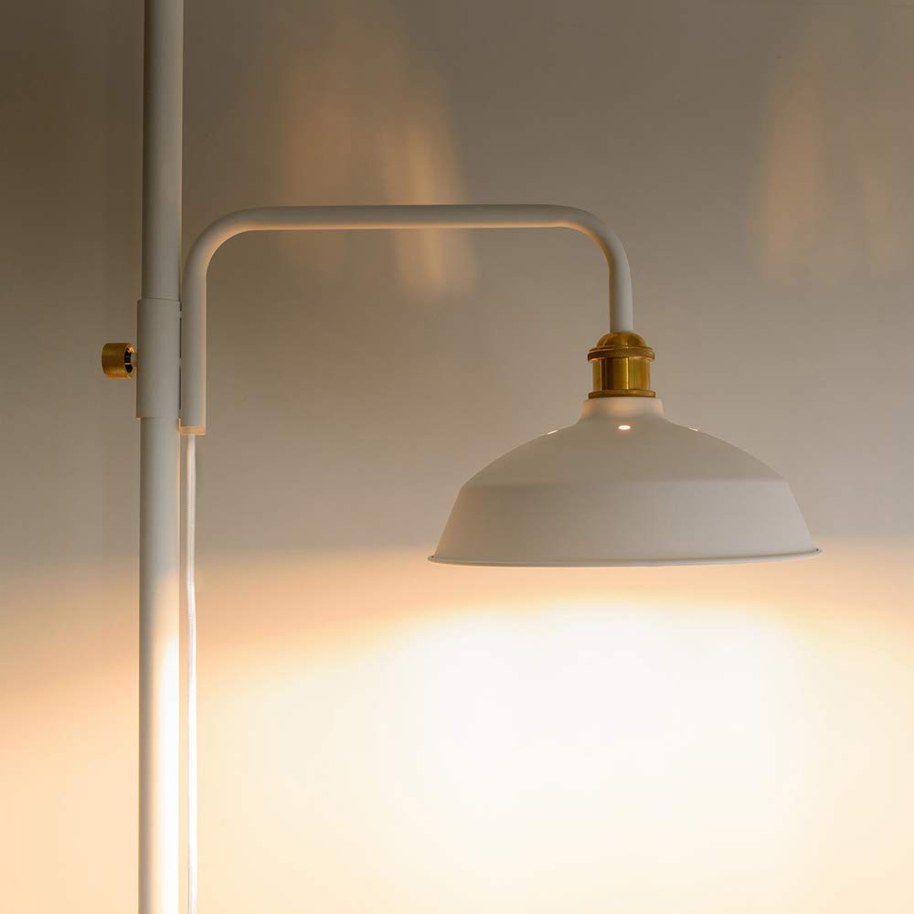 DRAW A LINE Абажур, Белый, Размер: 27см Ш x 27см Г x 11см В, ПРОВЕДИ ЛИНИЮ (D-BS-WH)