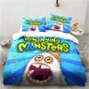 3D Print My Game Singing Monsters Bedding Sets Comforter Quilt Bed Cover Duvet Cover Pillow Case Sets Kids Adult Size