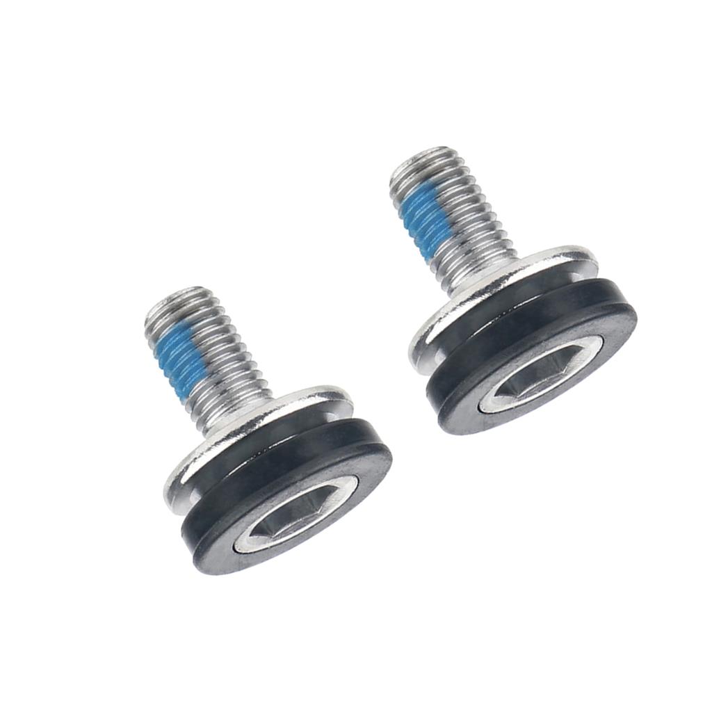 2Pcs Bike Hexagonal Crank Arm Fixing Bolt Capless Bottom Bracket Screws Bicycles Crank Screw Bike Crankset Bolt