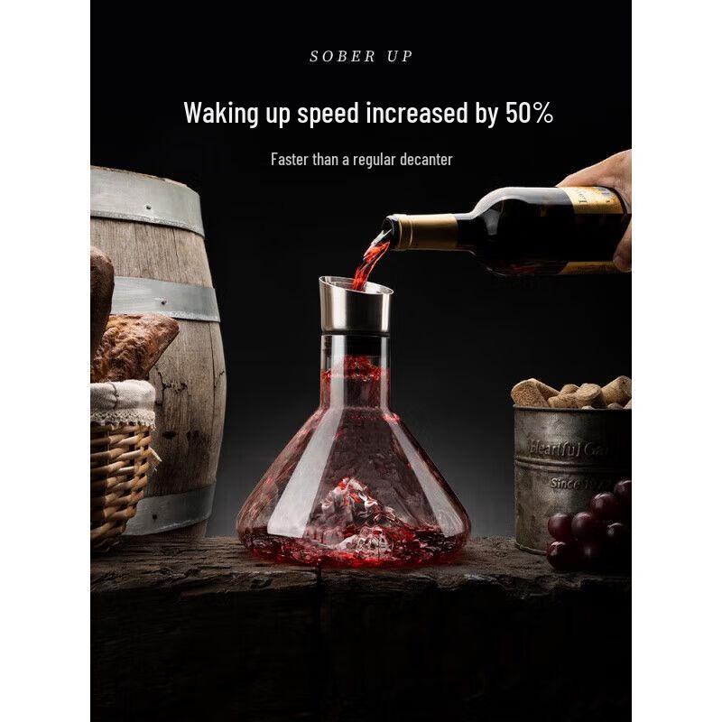 Роскошный набор хрустальных бокалов для бордового вина