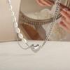 IF ME  Fashion Necklaces Heart Pendant Choker Women Jewelry Accessories