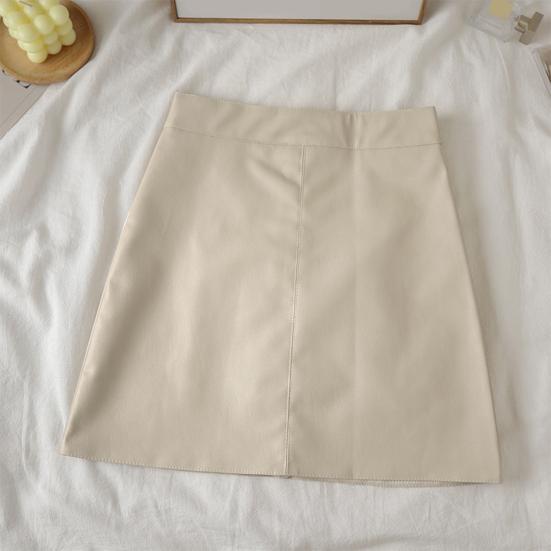 Юбка мини Yousheng А-силуэта с высокой талией, однотонная женская юбка осень-зима, ветрозащитная юбка с запахом на бедрах, повседневная одежда