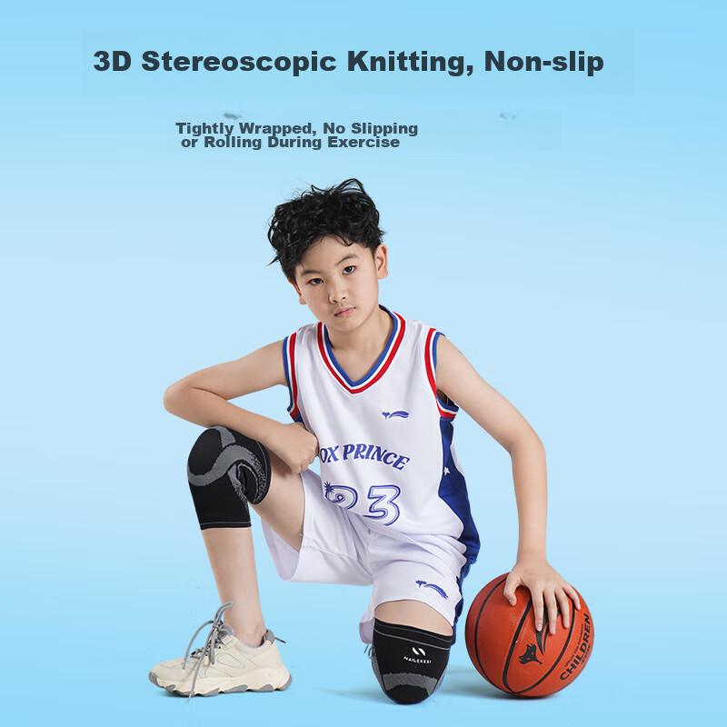 Children's Professional Sports Knee Pads, Knee Joint Protective Sleeve, Specialized Protective Gear for Basketball, Soccer, Roller Skating