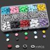 100Pcs Thickened Snap Five Claw Buckle Clamp Set Metal Buttons Press Button Studs Kits  Shoes