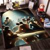 Sacred Gathering Art Print Rug Non-slip rug suitable for living room and bedroom sofas.