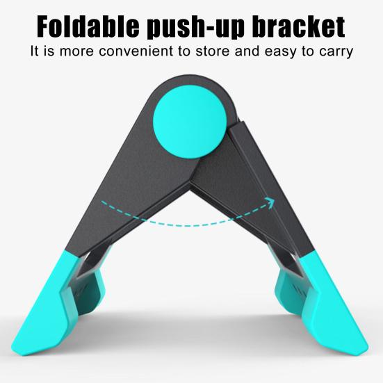 1 пара подставок для отжиманий, складная эргономичная противоскользящая подставка для мужчин и женщин, тренажер для мышц живота