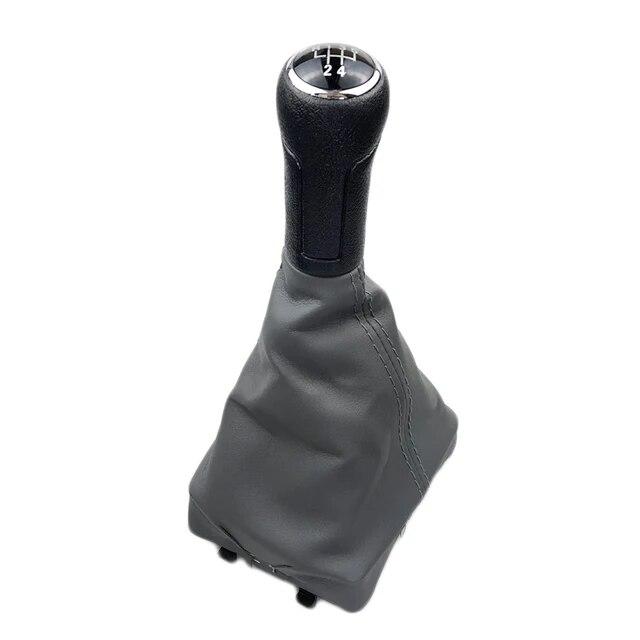 Для VW Polo 9N 9N2 2002 2003 2004 2005 2006 2007 2008 2009 2010 Sedan 5/6 Speed Gear Shift Knob Gaitor Leather Cover Bag Cover Case