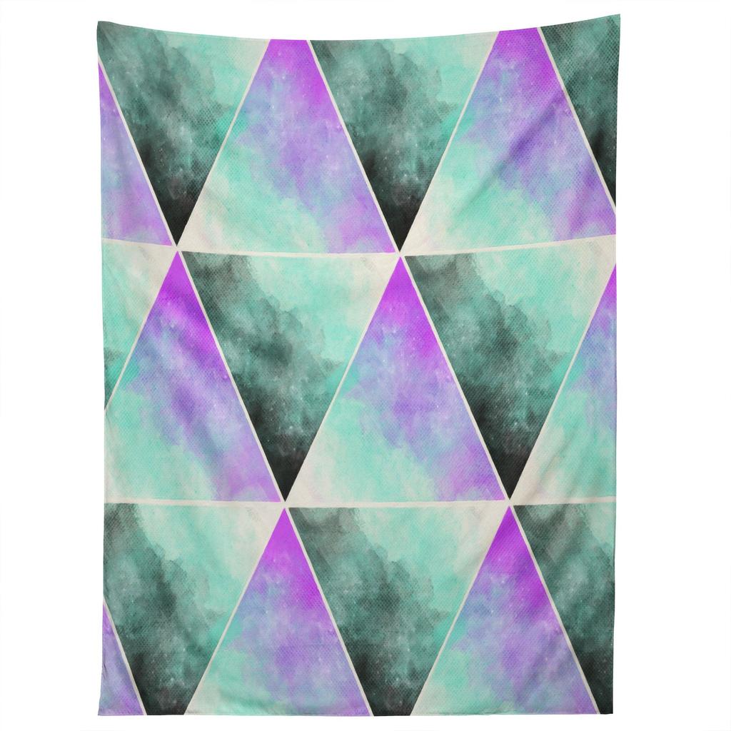 PAINTED TRIANGLES tapestry