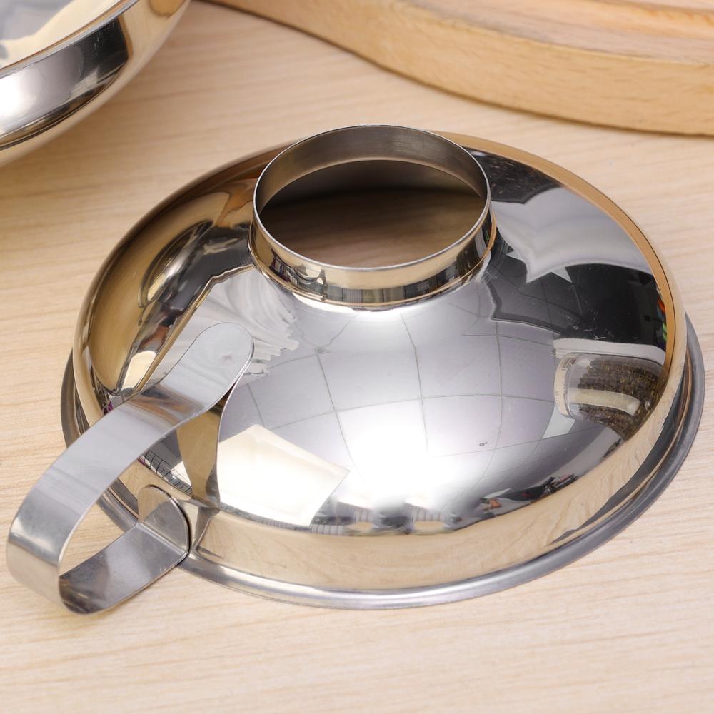 2 нержавеющая сталь широкое горлышко воронка для консервирования салатная заправочная воронка сито кухонные инструменты аксессуары для дома принадлежности