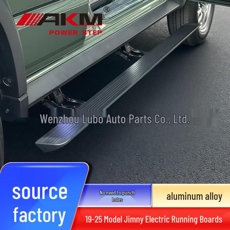 Suzuki Jimny Electric Running Boards: 3-Door Side Steps & 5-Door Retractable Welcome Lights