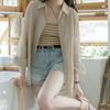 Women's Sunscreen Clothing Thin and Sheer Cardigan for Outerwear In Summer Long-sleeved Shirt Coat Suitable for Petite Women