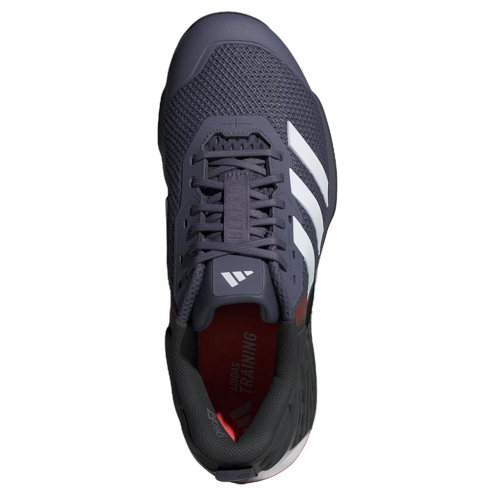 Adidas Дропсет 3 Подержанные Фиолетово-белые Легкие Коралловые Мужские Кроссовки Голубые Облачно-белые JR1670