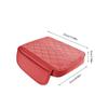Leather Car Armrest Mat Uiversal Interior Auto Armrests Storage Box Mats Dust-proof Cushion Cover Armrest Protector W/Organizer