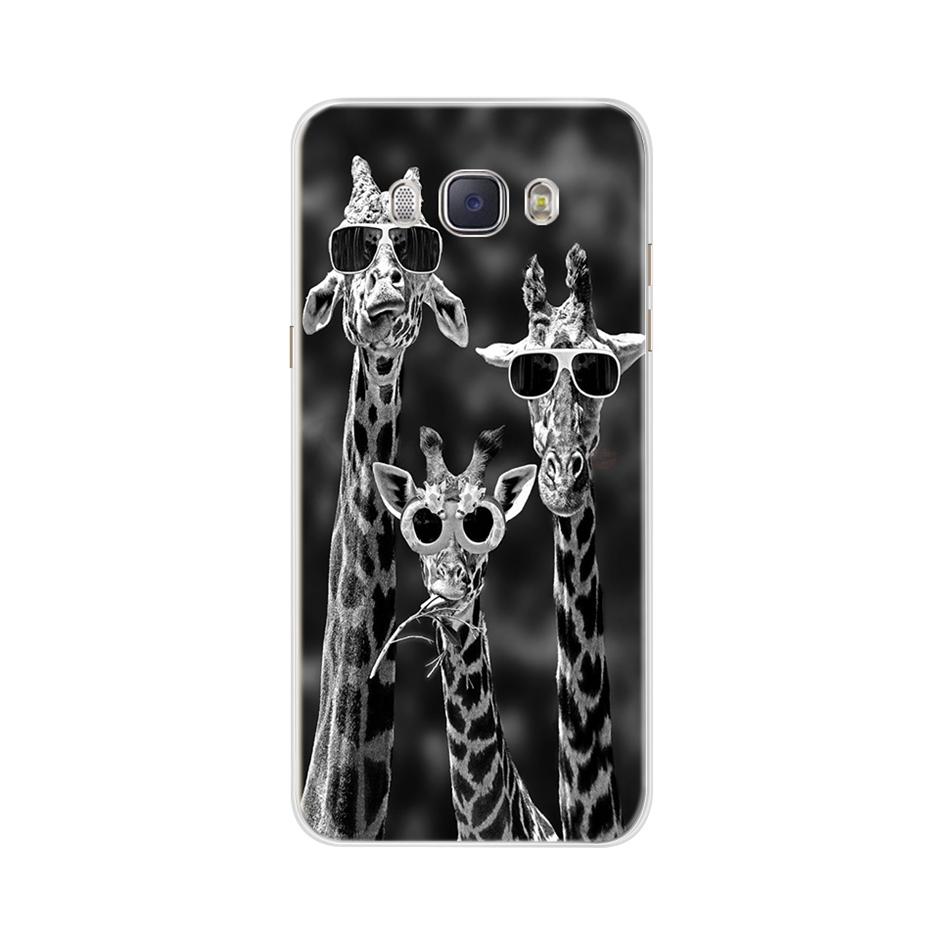 Для чехла Samsung Galaxy J5 2016 Чехол J510 J510F Обложка Цветы Расписная Задняя Защитная Крышка Телефона Для Coque Samsung J5 2016 Чехол