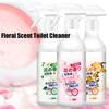 500ml Floral Scent Toilet Cleaner Limescale Yellow & Urine Stains Powerful Remover Deep Cleans & Deodorizes