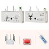 Large Wireless Router Rack Living Room Wall-Mounted WiFi Storage Box Decoration