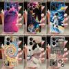 Чехол для Realme P4 5G / P4 Pro 5G Чехол Эстетичный Модный Милый Мультяшный Кот Мягкий Силиконовый Задний Чехол Прозрачный ТПУ Чехол для Телефона