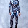 Унисекс Киберпанк 3D цифровая печать Хэллоуин вечеринка ролевая игра наряд для женщин мужчин косплей костюм карнавальный комбинезон