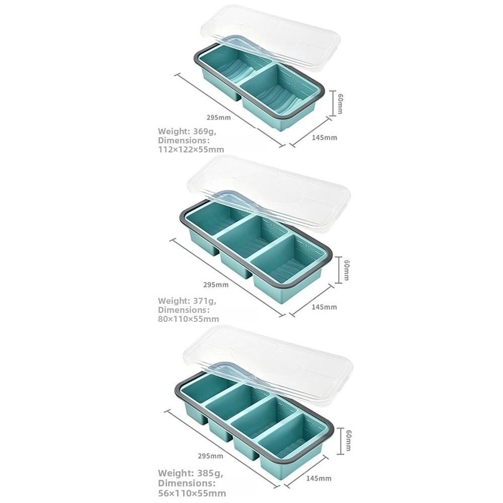 New 2/3/4 Grid Lunchbox Wheat Straw Microwave Lunch Box Durable Dinnerware Food Fruit Container For Kids Adult Lunch Container