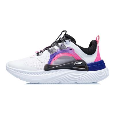 Женские кроссовки Spark White Fluorescent Pink Standard-White Black AGLR092-1