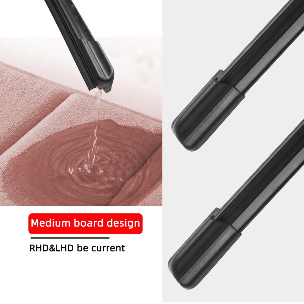 Универсальные автомобильные щетки стеклоочистителя для лобового стекла, J-образный крюк, подходят для всех четырех сезонов года