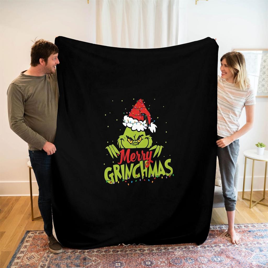 150x200cm Flannel Blanket Christmas Blanket Personalized Blanket Digital Print Blanket