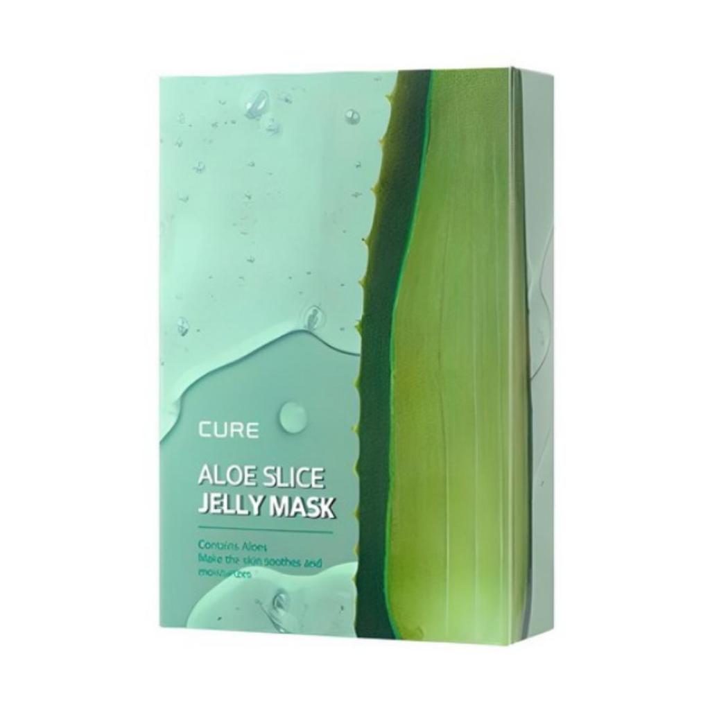 Ким Чон Мун Алоэ La Sense Aloe Cure Slice Jelly Mask Pack (10 кусочков)
