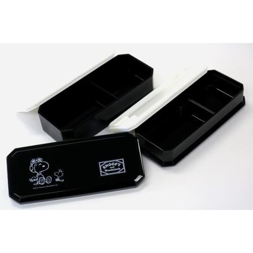 OSK Shokado Bento Box, 600ml, Snoopy (Black), PW-9