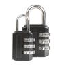 BLACK 20MM COMBINATION PADLOCK ABUS